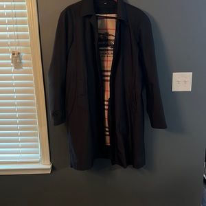 Men’s Black Burberry Prorsum Trench Coat
